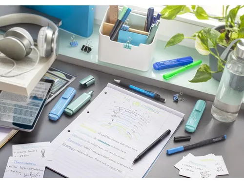 Markeerstift Faber-Castell 38 etui 4 stuks