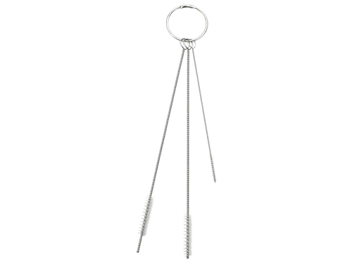 Hygiene 5362-5 pijpenborstelset wit zacht (ring Ø2mm, Ø5mm, Ø6mm)