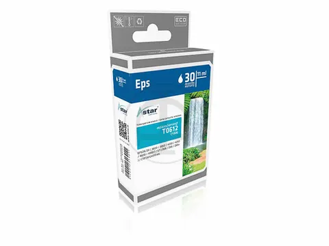AS15612 ASTAR EPSON T0612 DX/ST Inkt cyaan rebuilt 420pag Chip 8ml