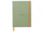 Notitieboek Rhodia A5 lijn 80 vel 90gr celadon
