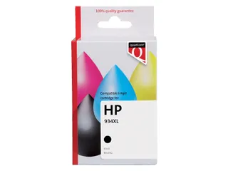 Inktcartridge Quantore alternatief tbv HP C2P23AE 934XL zwart - 1