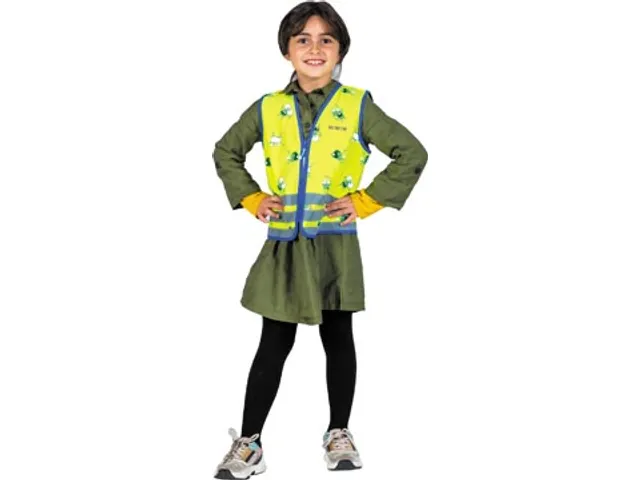 Goyo Jacket Reflecterend Fluohesje Geel Voor Kinderen Maat Small