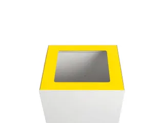 V-Part Top voor Modulaire Afvalbak 85 en 90 L Geel - 2