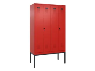 locker voor scheiding van kleding,HxBxD 2120x1200x500mm,4vak - 2