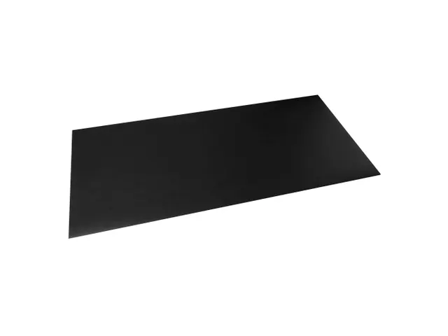 Onderlegger PU 40x80cm zwart/rood