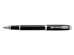 Vulpen Parker IM Black Lacquer CT Finish Fijn Blauwe inkt