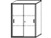 schuifdeurkast,HxBxD 1150x800x430mm,decor romp wit,decor front wit