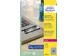 Etiket Avery L6129-20 rond 30mm zilver 960stuks