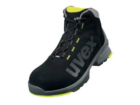 Uvex 8545.8 S2 veiligheidsschoenen, SRC, zwart/limoengroen, maat 40, p