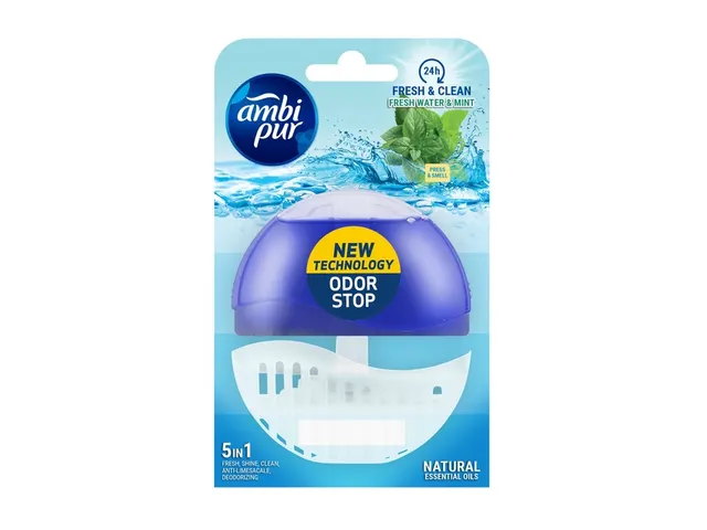Toiletblok Starterkit Ambi Pur Fresh Water & Mint 55ml
