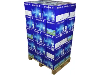 Kopieerpapier Double A Premium Pallet Nonstop A4 80 Gram - 1