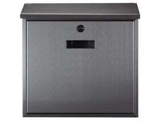 Brievenbus Monaco Inox met naamplaatje incl. 2 sleutels 36.8x36.5x10cm - 3