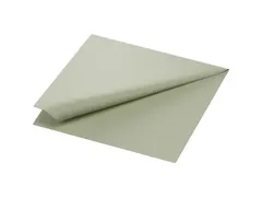 Duni Servet Groen 40x40cm 1/4 vouw 2-laags 1250 stuks