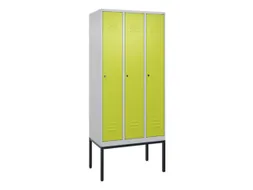 locker voor scheiding van kleding,HxBxD 2120x900x500mm,3vak