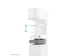 Neomounts VOLT DS22-840WH6 Multiprise de bureau avec pince - 2 x USB-C