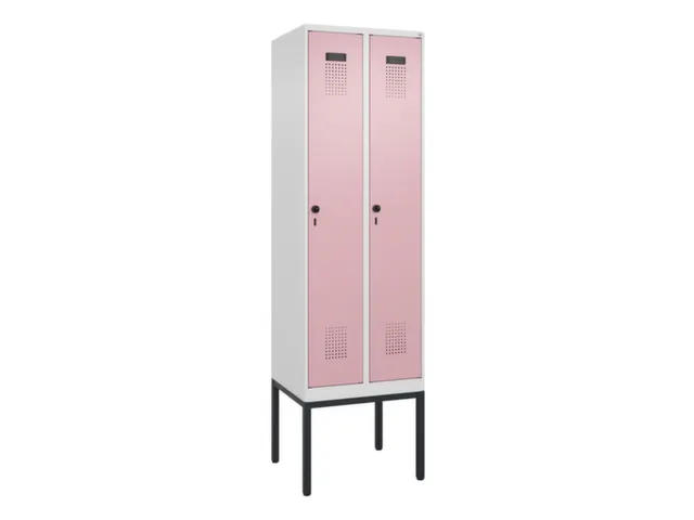 locker voor scheiding van kleding,HxBxD 2120x600x500mm,2vak