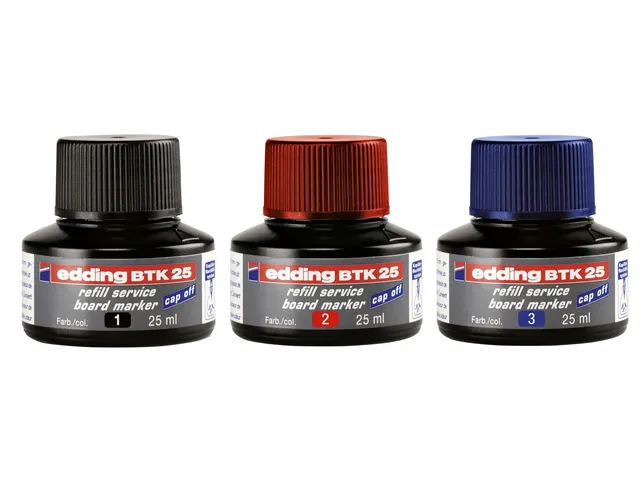 Viltstiftinkt edding BTK25 voor whiteboard blauw