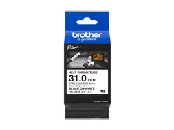 Brother HSe-261E krimpkous tapecassette zwart op wit 31mm