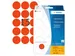 HERMA 2276 Multipurpose etiketten Rond 32mm Fluor Rood 360 stuks