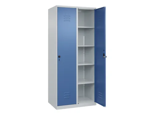 wasgoedverdeelkast,HxBxD 1850x800x500mm,vak B 400mm,draaigrendel