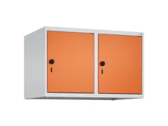 opzetkast,v. locker,2vak.,vak B 400mm,HxBxD 500x800x500mm,vleugeldeur