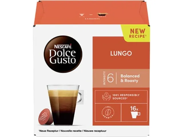 Dolce Gusto koffiecapsules Lungo 16 stuks