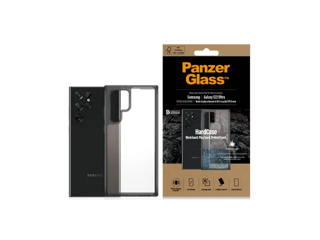 PanzerGlass HardCase Samsung Galaxy S22 Ultra 5G - Smokey Black, Ho