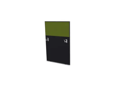 cache de banque d'accueil p. table de bureau CC-noir BN7048-vert