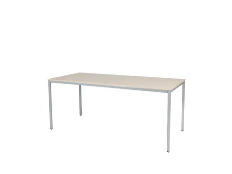 Domino Basic Tafel Vaste Hoogte 1800x800mm Robson Eiken Alu 4-Poots