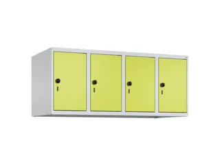 opzetkast,v. locker,4vak.,vak B 300mm,HxBxD 500x1200x500mm - 2