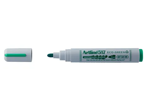 Whiteboardmarker Artline 517 Eco Dry Safe rond medium groen