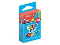 Schoolbordkrijt Maped Color'Peps set à 10 stuks assorti