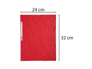 Elastomap Nature Future A4, 400 g/m², rood karton - 11