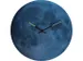 Horloge murale NeXtime 'blauw Moon Dome' Ø35cm verre bombé
