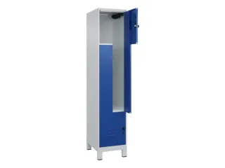 Z-garderobekast,HxBxD 1950x400x500mm,vak B 200/400mm,draaigrendel - 2