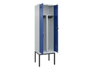 PBM-locker,HxBxD 2120x600x500mm,2vak,vak B 300mm,draaigrendel - 1