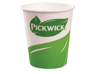 Beker karton Pickwick 250ml thee 100 stuks - 1