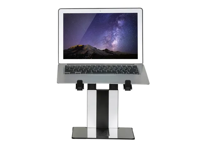 Laptopstandaard NSLS200 opvouwbaar zwart- zilver