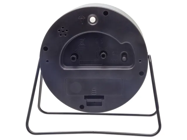 Wekker Nextime Berlin Table 14x13 cm grijs metaal