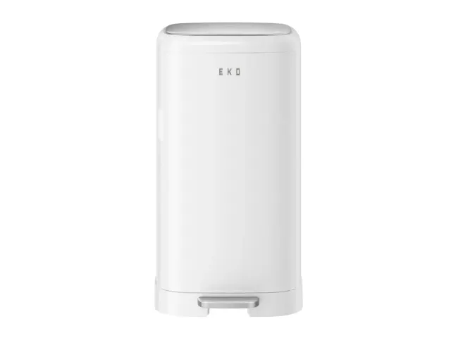 EKO BUBU Luieremmer 30 Liter Wit - 3-in-1 Geurblokkering