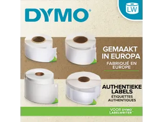 Etiket Dymo 19831 adressering 28x89mm 1 rol á 130 stuks wit - 13