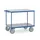Duwbeugelwagen Met Harde Pvc Platformen 500kg 850x500mm Ral5007