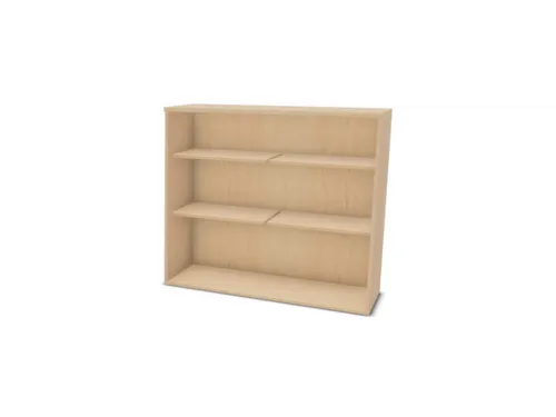 kantoorstelling,opbouwelement,HxBxD 1070x1200x445mm,NE-esdoorn