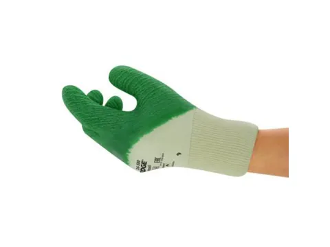 Ansell EDGE 16-500 mechanische latex handschoenen groen maat 9 72 paar
