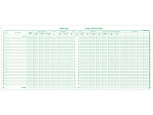 Exacompta Register Inkoop, Ft 27 X 32 Cm, Nederlandstalig