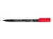 Viltstift Staedtler OHP Lumocolor 313 Rood Super fijn 0.4mm