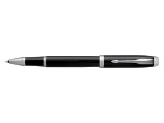 Rollerpen Parker IM Black Lacquer CT Finish Fijn Zwarte inkt - 1
