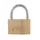 Hangslot Pavo Messing 40mm met 3 sleutels