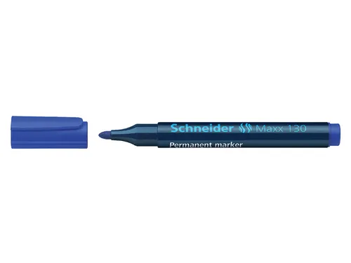 Viltstift Schneider Maxx 130 Rond Blauw 1-3mm