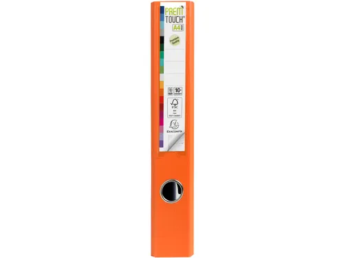 Ordner PP Prem'Touch A4maxi 50mm oranje